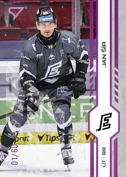 Jan Sir Karlovy Vary Tipsport ELH 2024/25 SportZoo 2. serie Purple Iceberg /60 #339